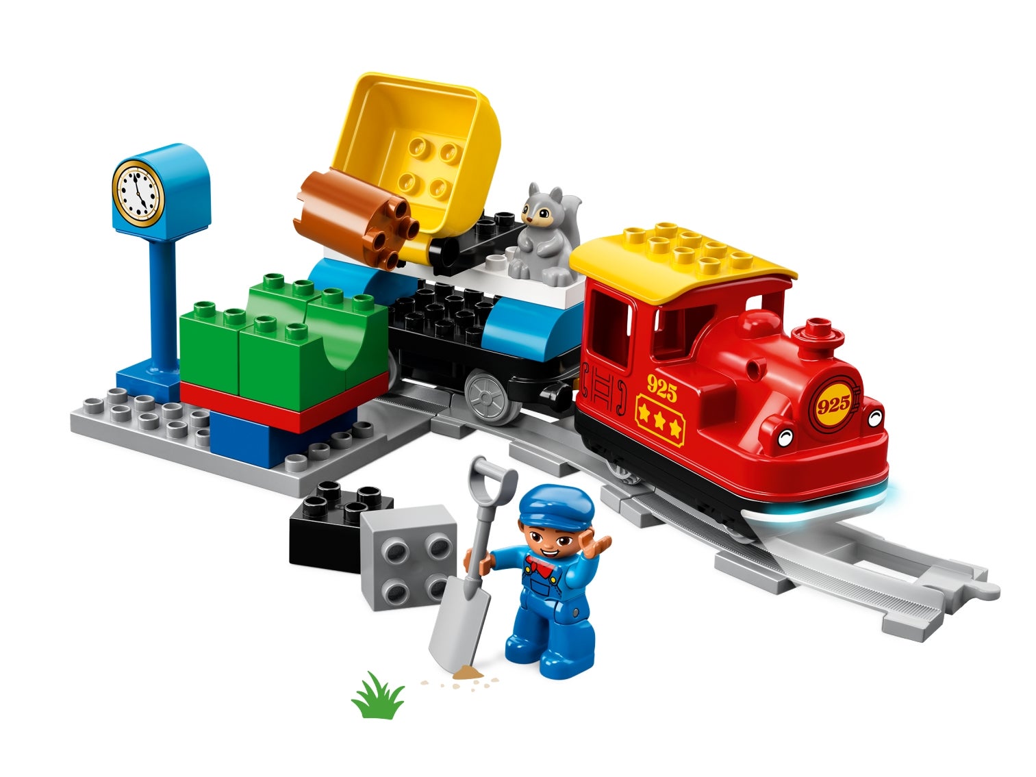 Lego Duplo Eisenbahn TRAIN 4x8 Intelli Passagier Waggon ROT 